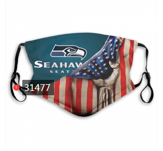 NFL 2020 Seattle Seahawks 109 Dust mask with filter